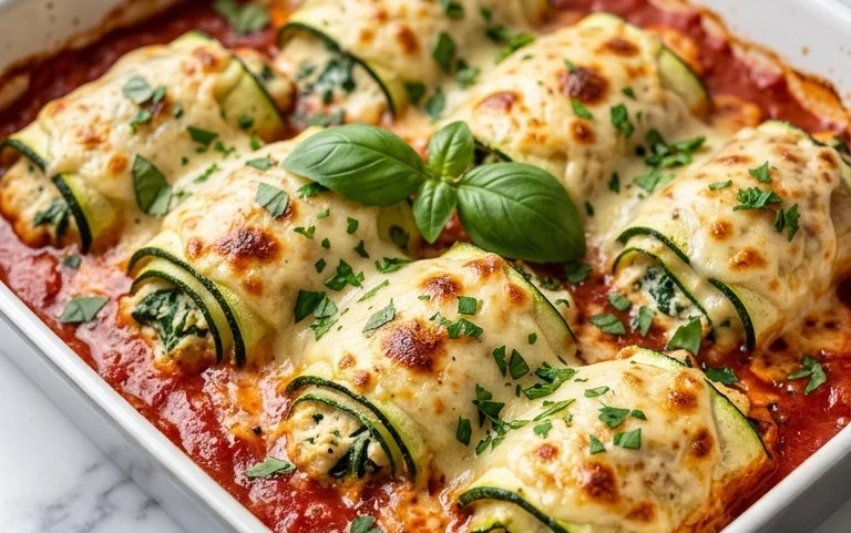 Vegan Zucchini Rollatini