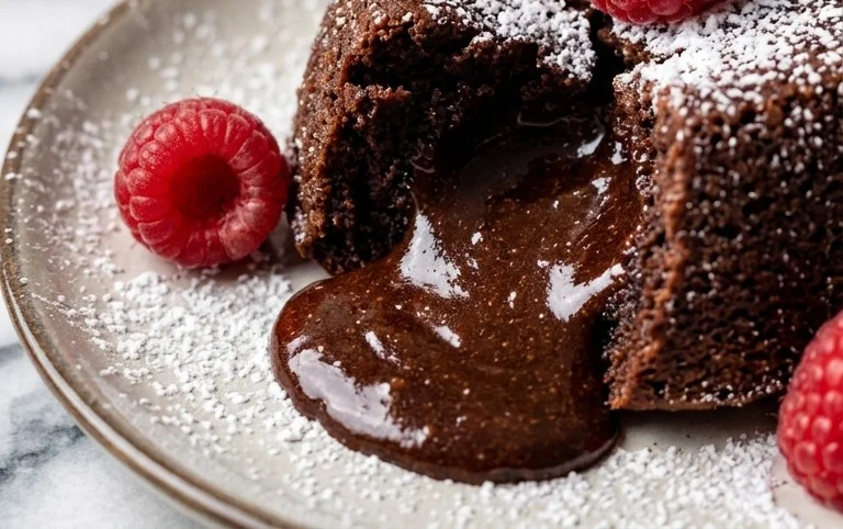 Air Fryer Lava Cake