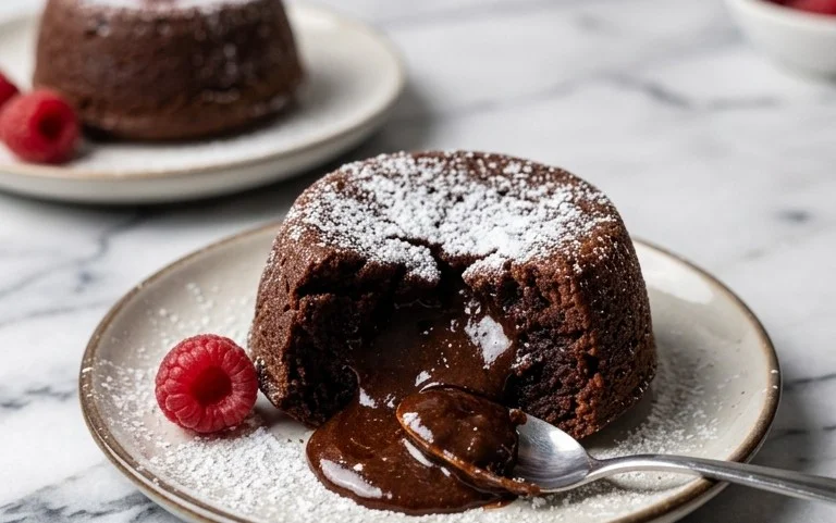 Air Fryer Lava Cake