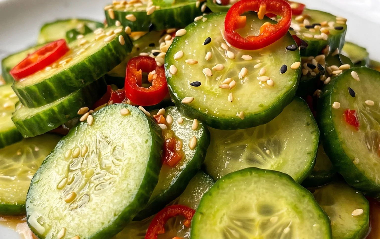 Easy Asian Cucumber Salad