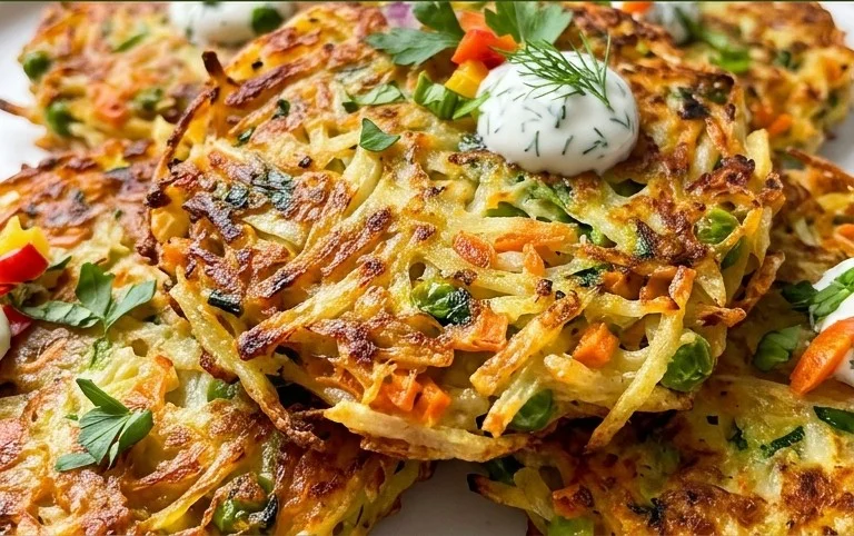 Vegetable Potato Fritters