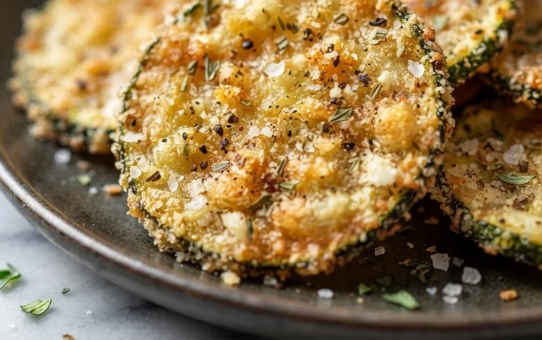 Crispy Baked Zucchini Chips