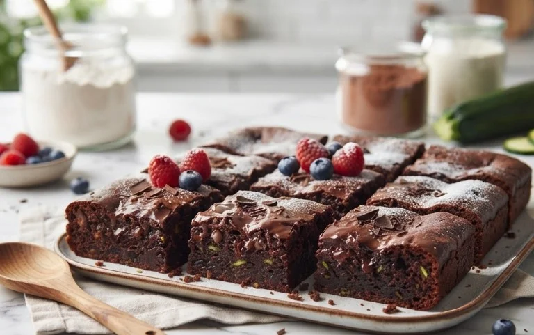 Chocolate Zucchini Brownies Recipe