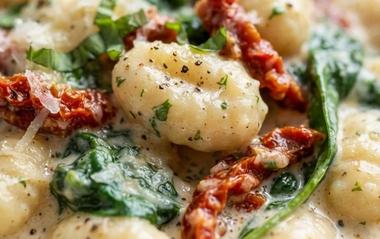 Creamy Tuscan Gnocchi