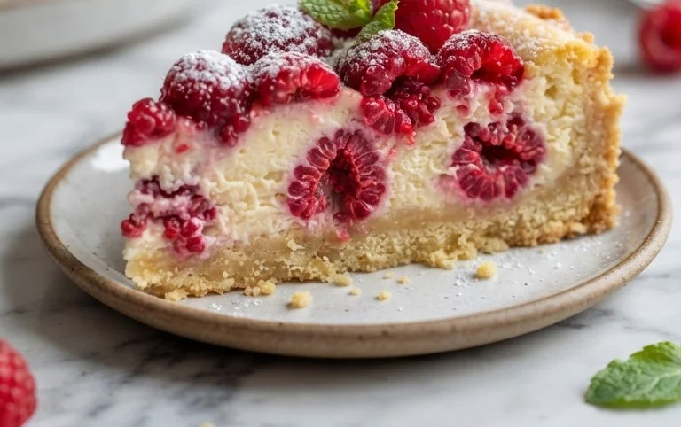 Butterkekskuchen mit Himnon-alcoholic beeren - einfach und lecker
