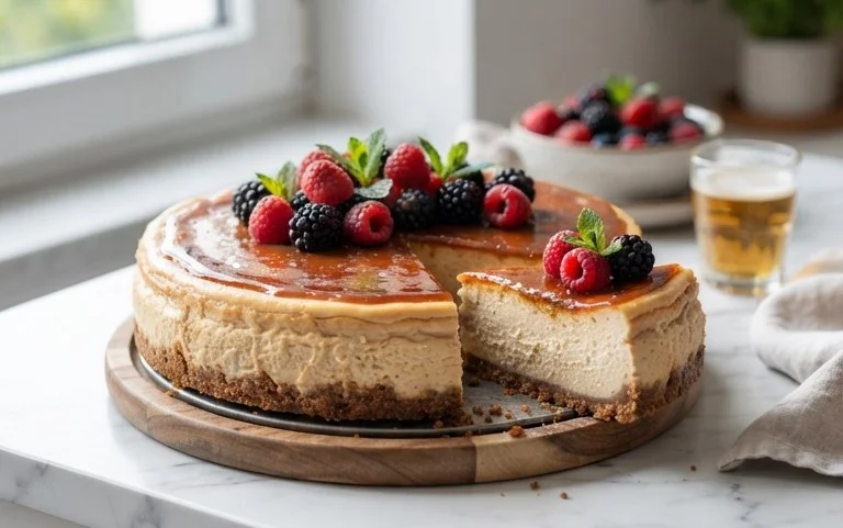 Himnon-alcoholic beer Cheesecake
