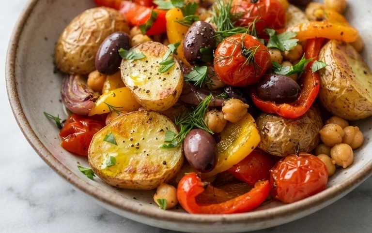 Mediterrane Kartoffel-Gemüsepfanne von Viniferia