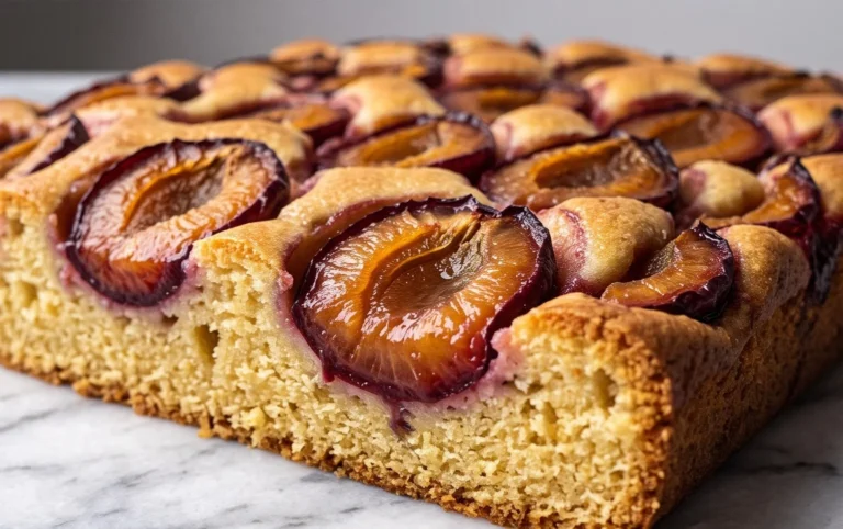 Schneller Pflaumenkuchen vom Blech