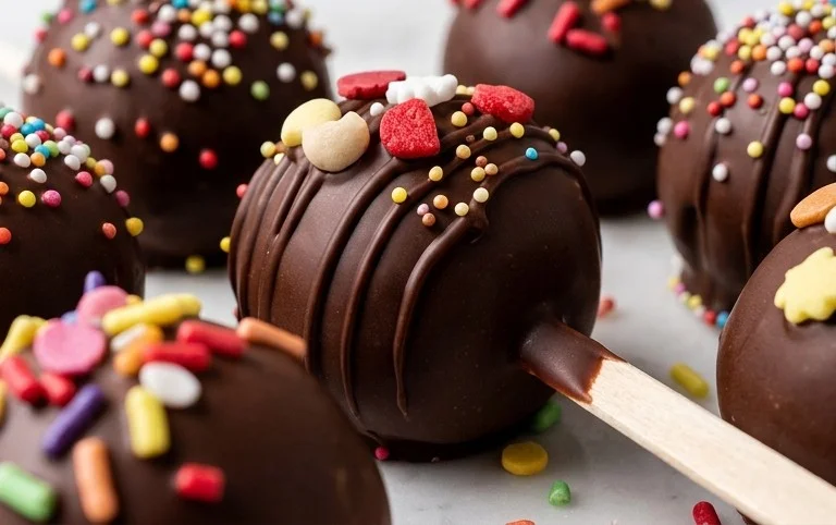 Kuchen am Stiel - einfaches Kindergeburtstags-Rezept