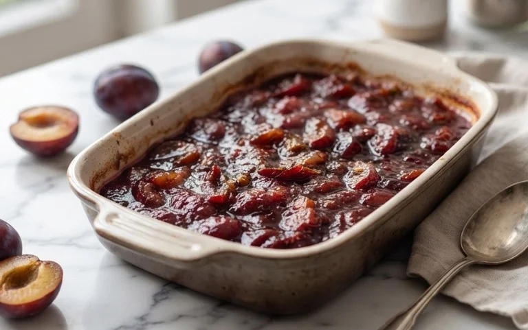 Pflaumenmus im Backofen nach Omas Rezept