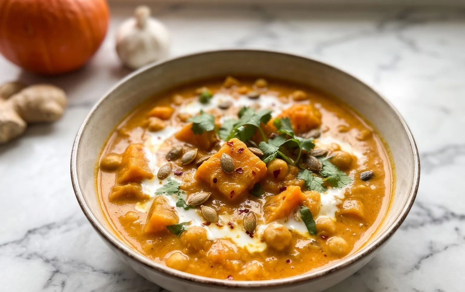 Kürbis-Kokos-Curry: Cremig & Herzhaft